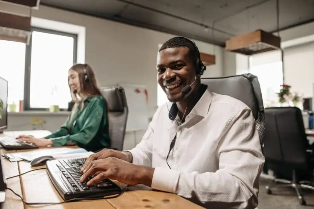 Image: virtual receptionist