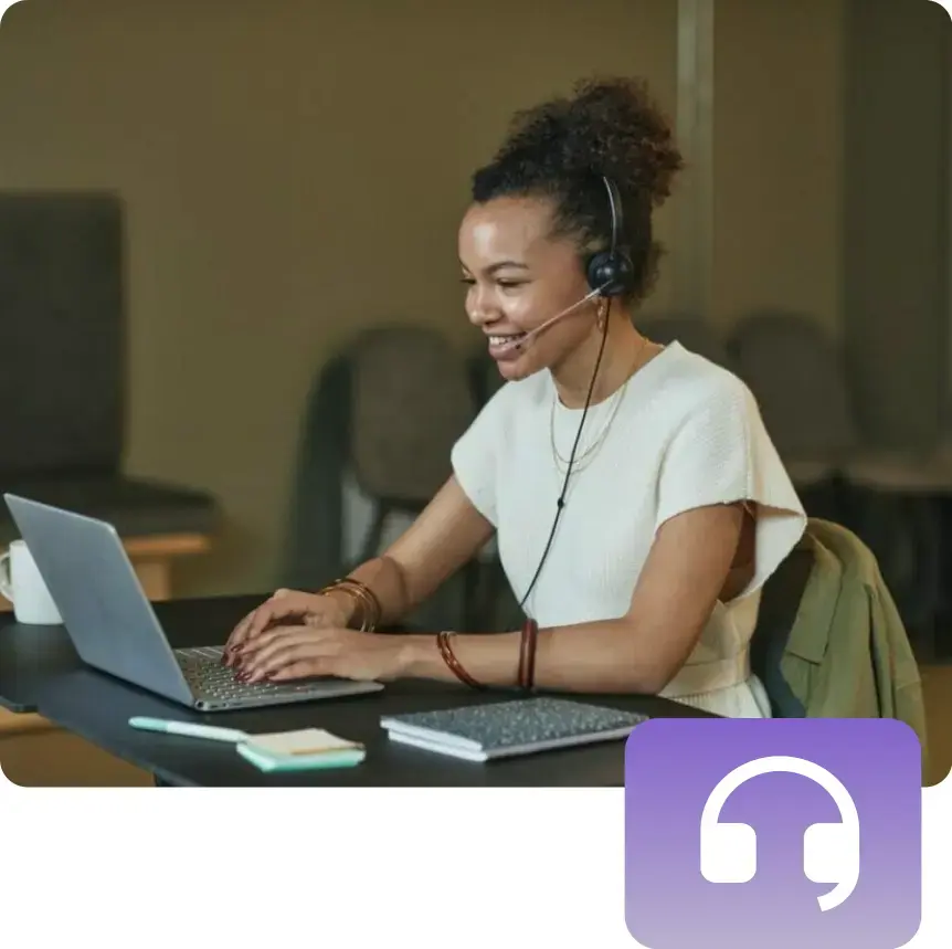 Virtual Receptionist Typing
